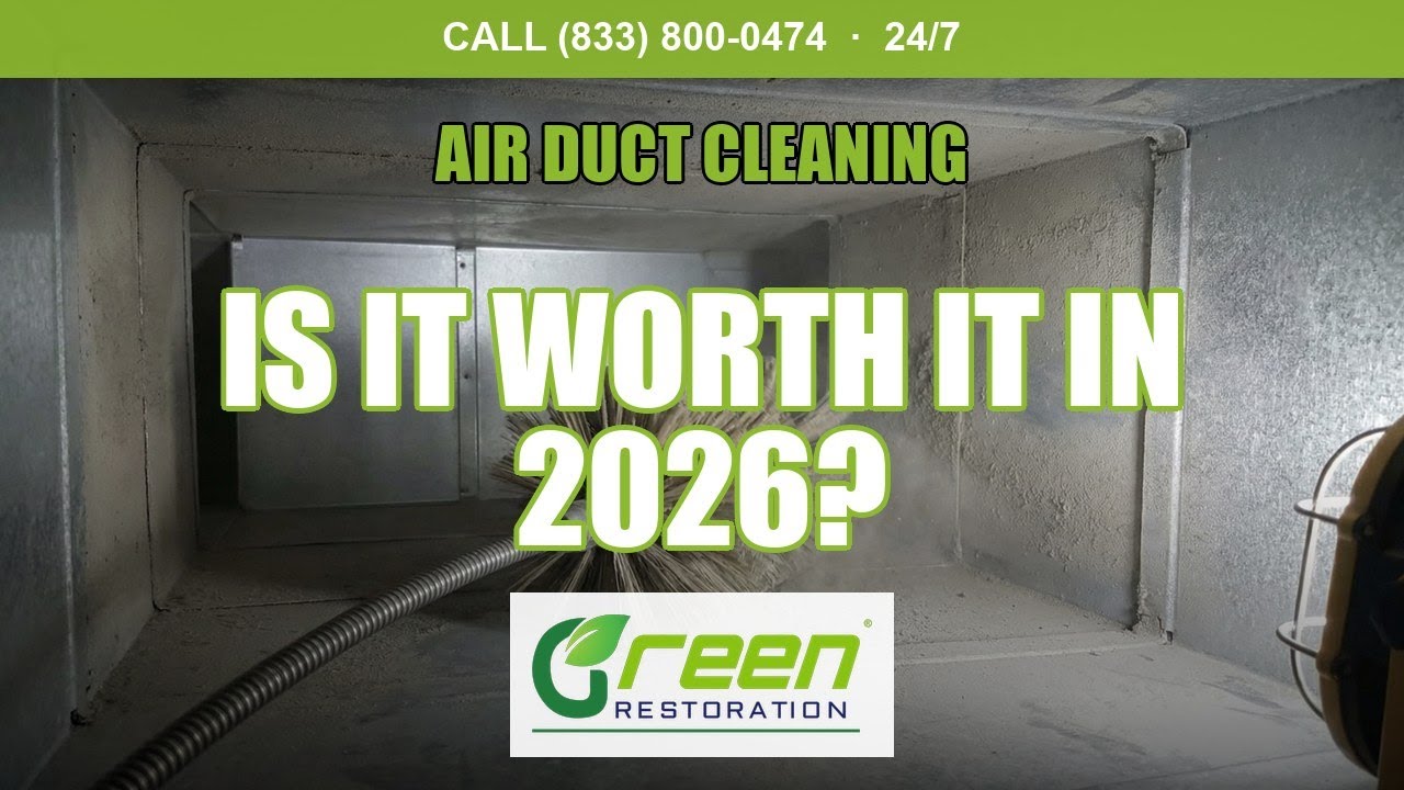 Green Restoration air duct cleaning process