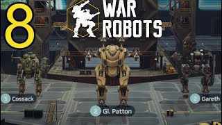 War Robots (2022) Прохождение ч8 - Аккаунт Без Доната Мега Странная Стратегия от Короля