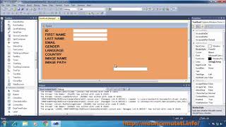 6. VB.NET AND MYSQL DATABASE CRUD - How To Add TextBoxes On A Form