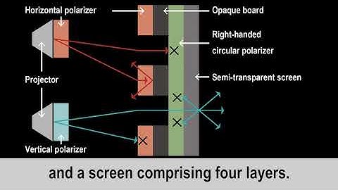 Janus Screen: A Screen with Switchable Projection Surfaces Using Polarizers