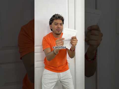 CARLITOS SE FUE DE LA CASA #shorts