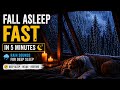 Deep Sleep Rain Sounds at Night 🌧️🌙 Dark Cozy Window Ambience (No Music)