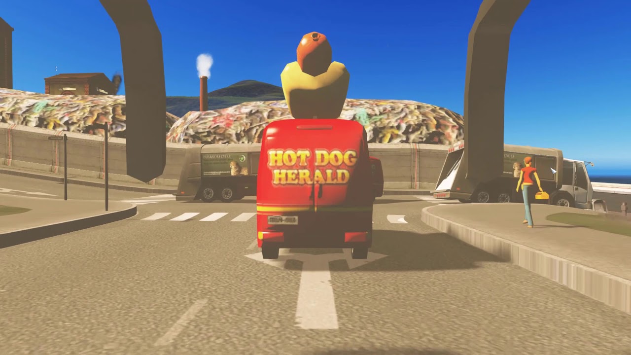 CITIES: SKYLINES  Second part of a first person bus ride on the first bus line in Oaktown.