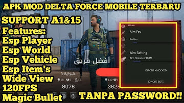 DELTA FORCE MOD MENU|| HACK CHEAT DELTA FORCE MOBILE||AIMBOT SCRIFT LUA FILE