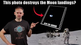 Apollo 16 photo proves they never went to the Moon