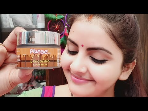 O3+ PLUNGE Chocolate glow mask review & demo | bridal skin care mask | RARA