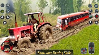 Real Cargo Tractor Pulling Simulator #00– Tractor Games – Tractor Farming Games- Gameplay screenshot 4