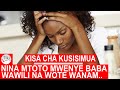 NINA MTOTO MWENYE BABA WAWILI NA KILA MMOJA ANAJUA MTOTO NI WAKE NAPATA TABU SANA KU