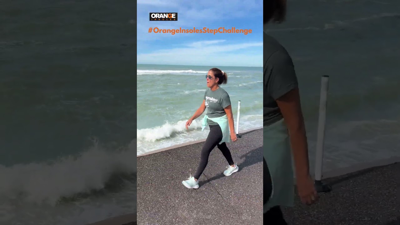 Orange Insoles Step Challenge