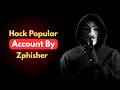 How Hackers Hack any popular Account using Zphisher in Kali Linux