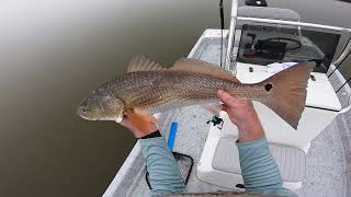 My Best Day in 2022 on Foggy Matagorda BayRedfish and Trout