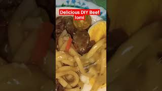 Delicious Beef Lomi  eh shorts beeflomi