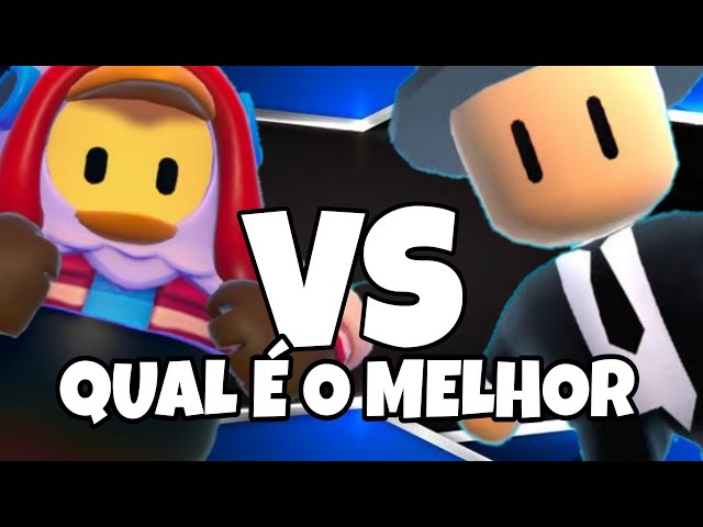 QUAL é MELHOR? Stumble Guys VS Fall Guys COMPARAÇÃO 