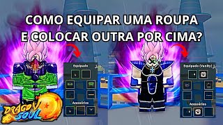 Como Equipar Uma Roupa E Colocar Outra Por Cima? - Roblox Dragon Soul