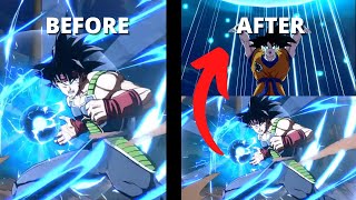 Bardock Changes! Before and After Comparison!! Dragon Ball FighterZ New Patch