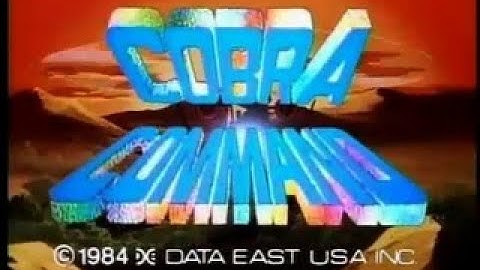 Cobra Command Review for the Arcade by John Gage