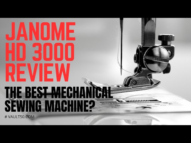 471]Updated Review of Janome HD3000 & My Favorite Sewing Marking Tools 