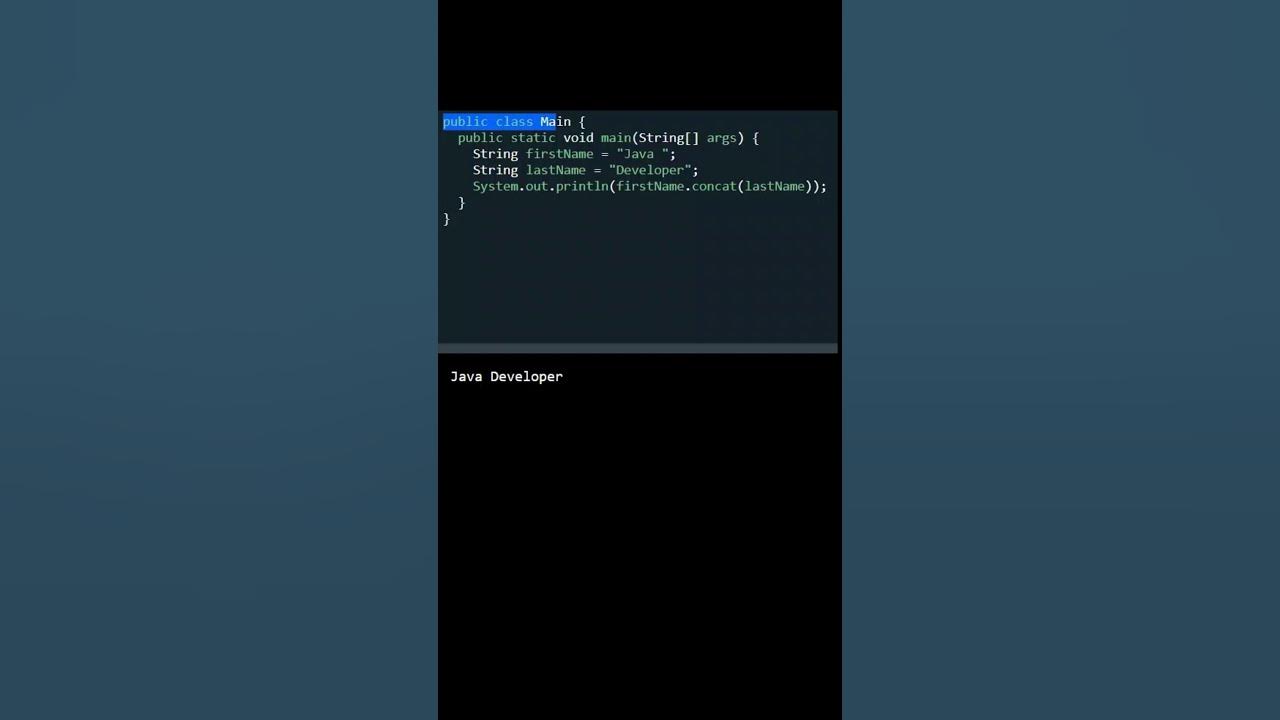 Java String concat() Method | #kaashivinfotechreviews #kaashiv # ...