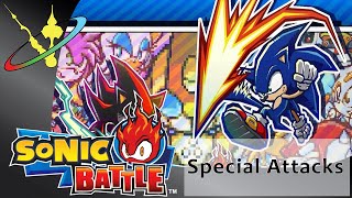 Sonic Battle Special Attacks