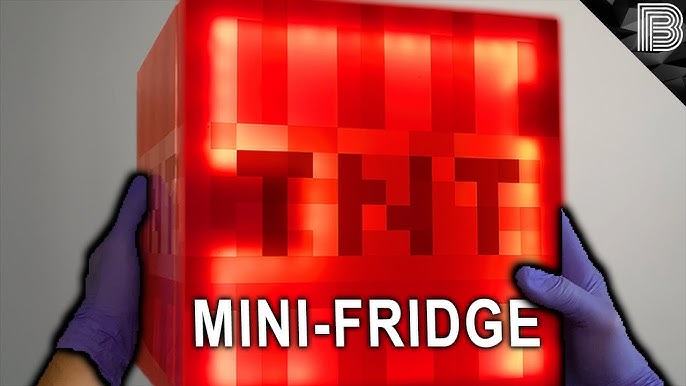 A Minecraft CREEPER Mini Fridge! 