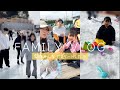 【Vlog】家族みんなでスケートした日♡(縦動画)