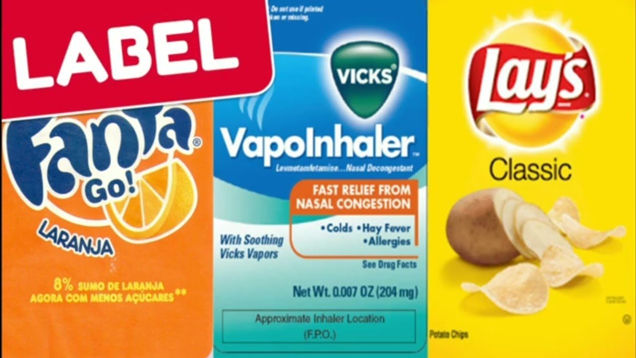 LABEL OF FOOD/DRINK | TUGAS