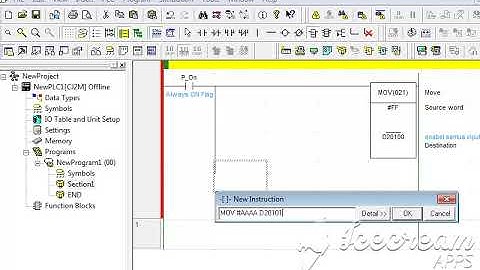 PLC OMRON BEGINNER: analog simulation #1