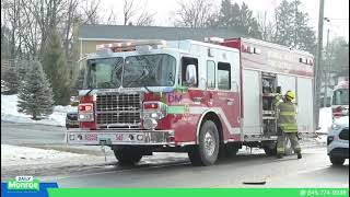 Accident on The Route 208 Near The Exxon Gas Station.