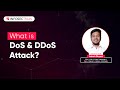 What is DoS & DDoS Attack? | Difference between DoS & DDoS | InfosecTrain