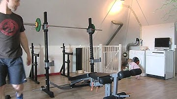 Jim Wendler 5/3/1 - Cycle 1 - Wk 2+3: Bench, Squats, Military Press, Deadlift