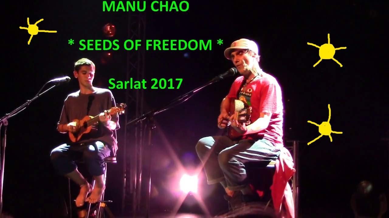 MANU CHAO & Kira - Seeds of FREEDOM - Acoustic Live @ Sarlat 27-09-2017