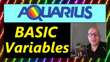 #58: BASIC Variables on the Mattel Aquarius computer.