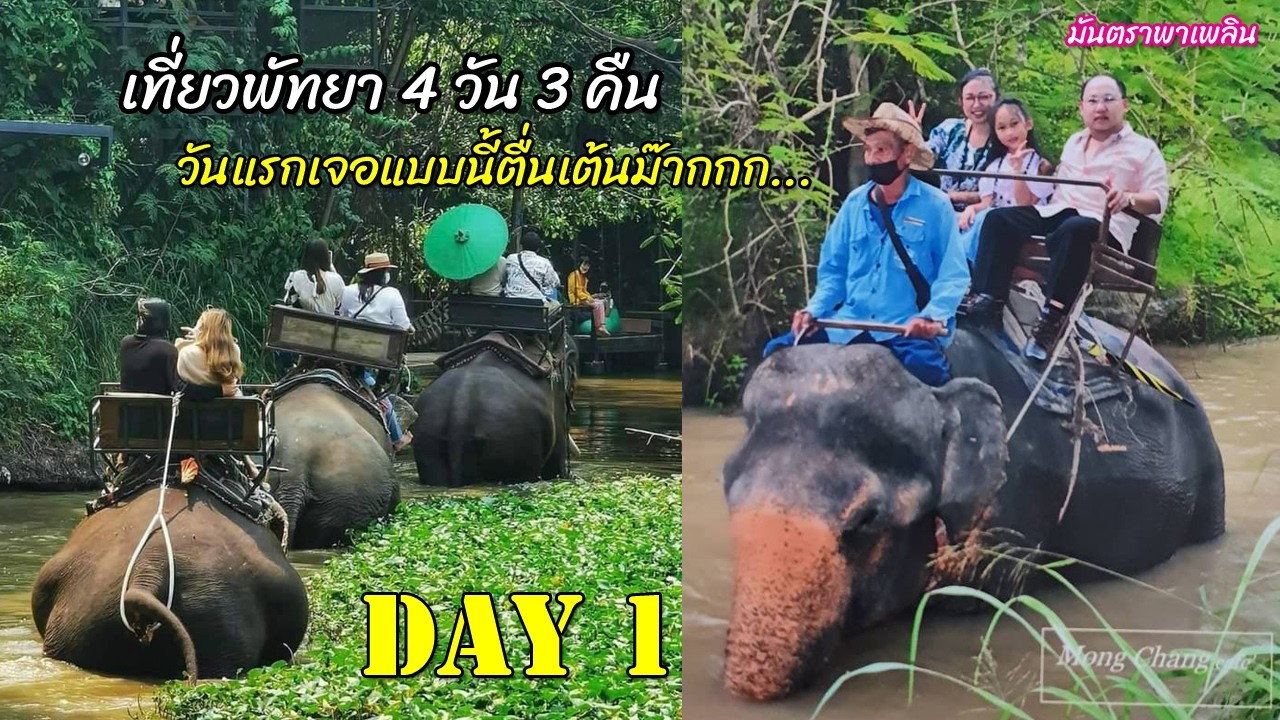 ทริป กินเที่ยวพัทยา 4 วัน 3 คืน อาหารทะเลสด คาเฟ่สวย น้ำทะเลใส ที่พักสุดหรู / มันตราพาเพลิน