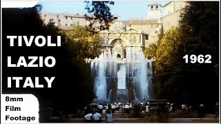 Tivoli Gardens - Tivoli, Lazio - Rome, Italy 1962 - 8mm Film Footage