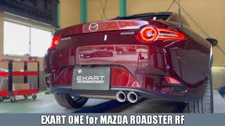 EXART ONEマフラー MAZDA ロードスターRF NDERE | EXART – High