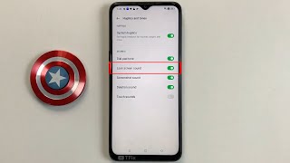 How to turn on/off the screen lock sound on OPPO A57 Android 12 screenshot 5