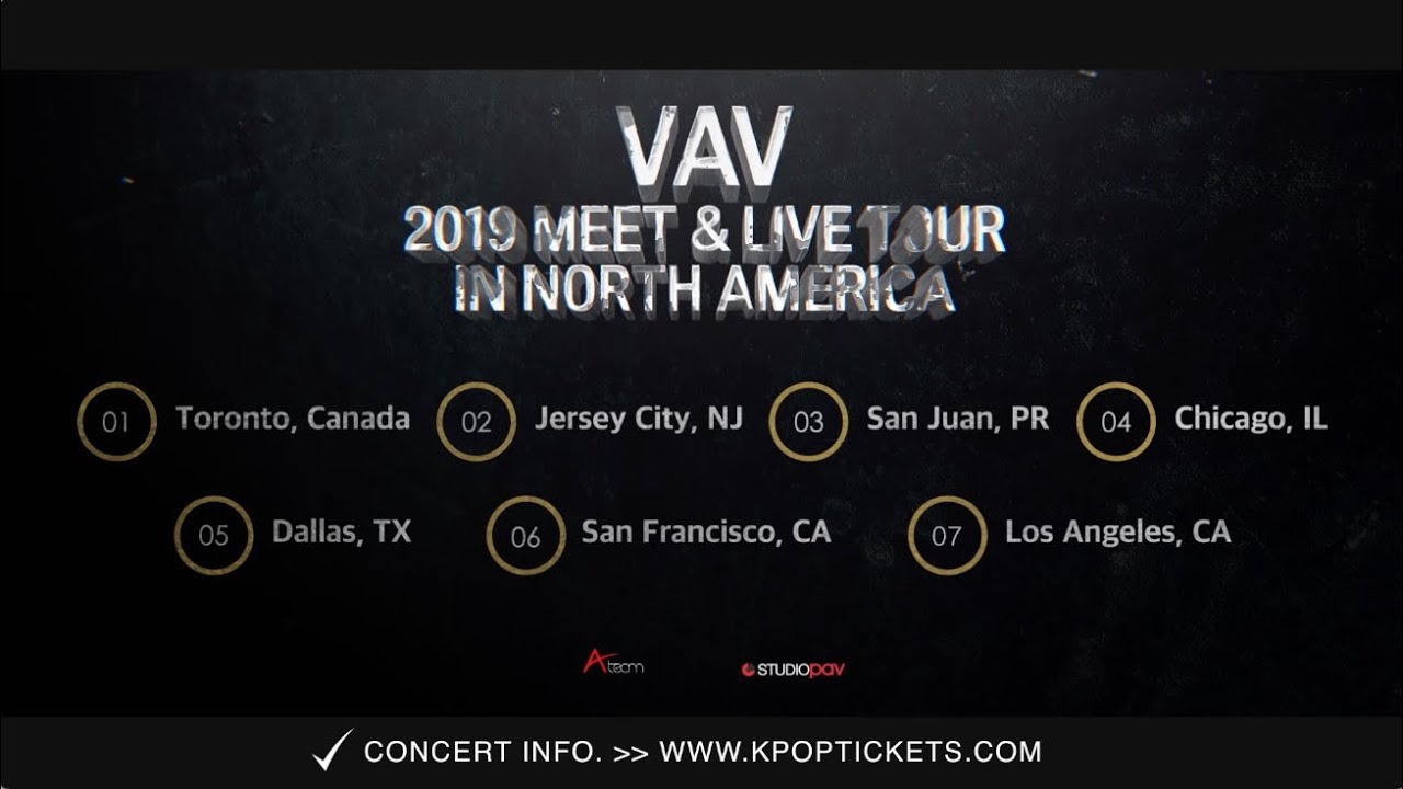 vv north america tour