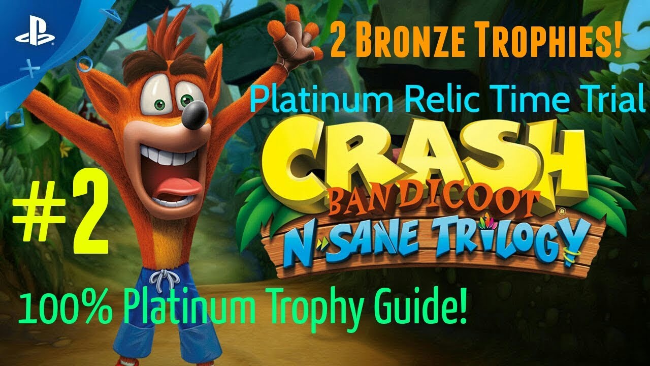 Crash Bandicoot Jungle Rollers Walkthrough & Platinum Relic Time Trial
