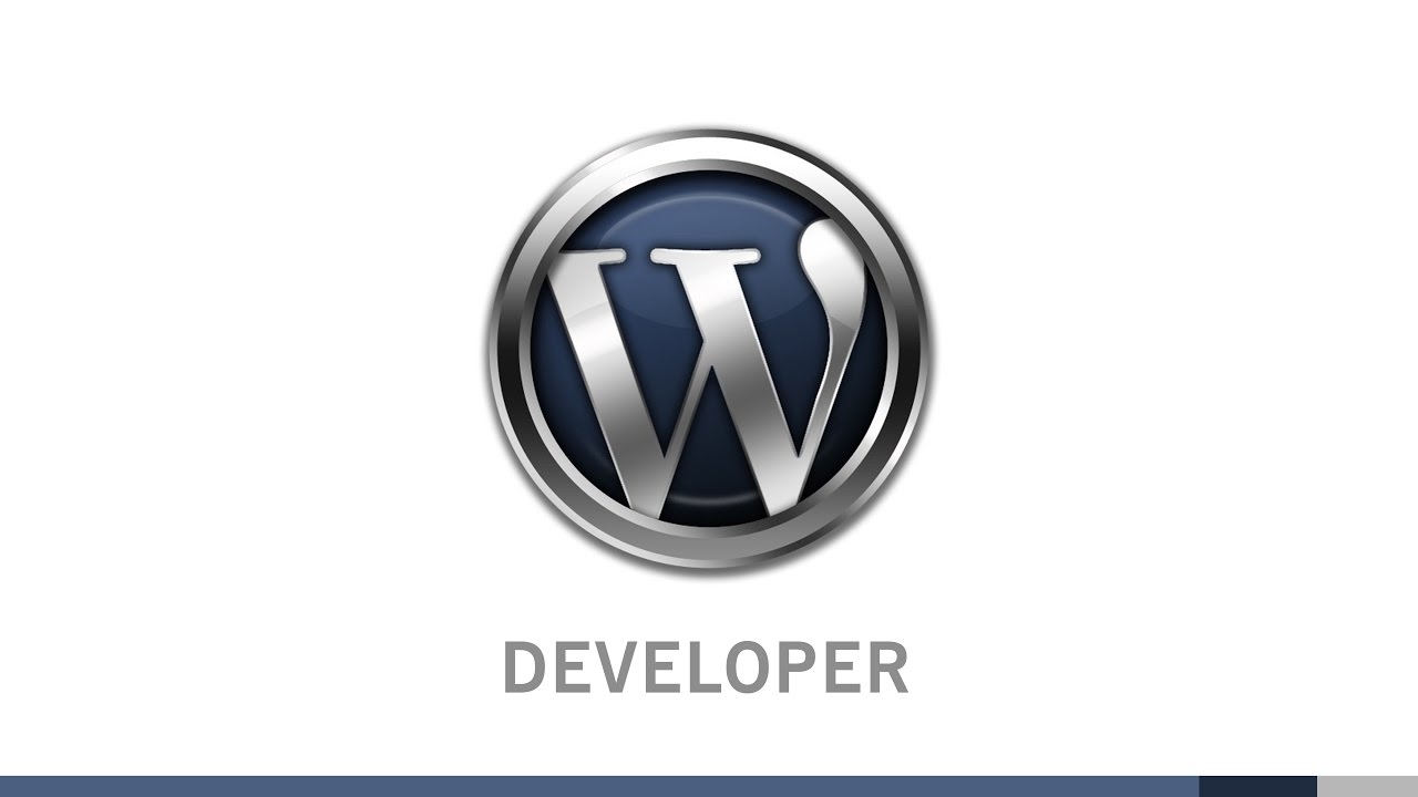 WordPress Developer - YouTube