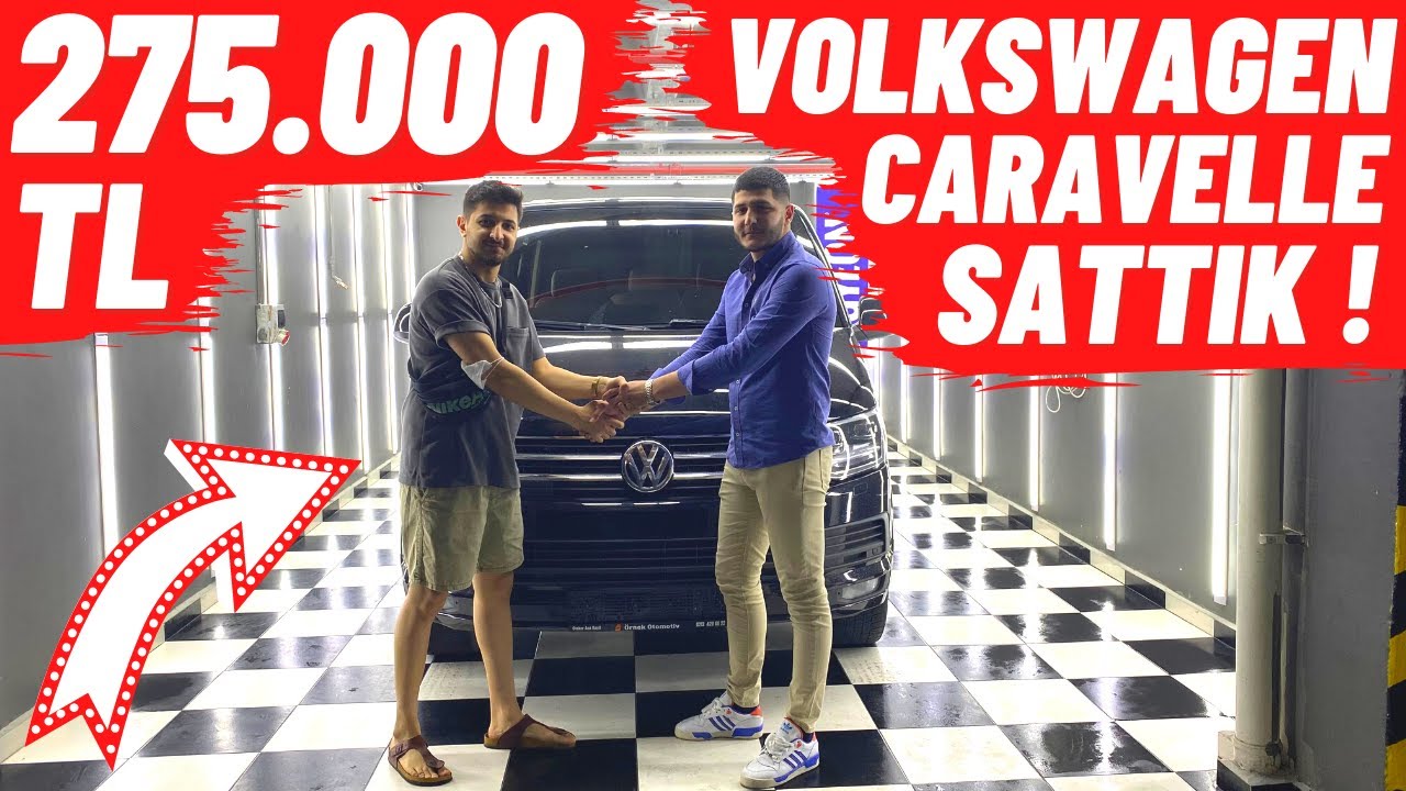 275.000 TL VOLKSWAGEN CARAVELLE SATTIK !
