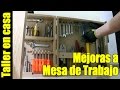 DIY Mesa de trabajo plegable - Parte 2/3 - Mejoras