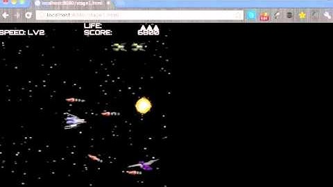 enchant.js製STG「BRAVE BOOST」