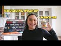 February Reading Wrap Up + March TBR 📚💘⭐️ | TBR JAR Prompts Pick My March Reads!!