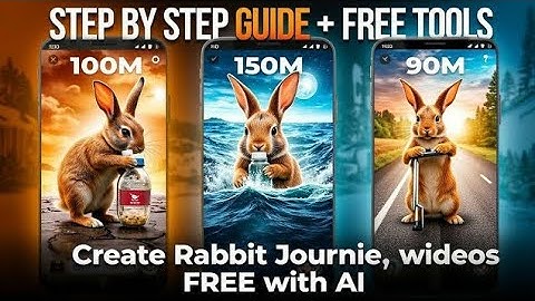 Create Rabbit Journey Videos FREE with AI | AI Text to Video Generator