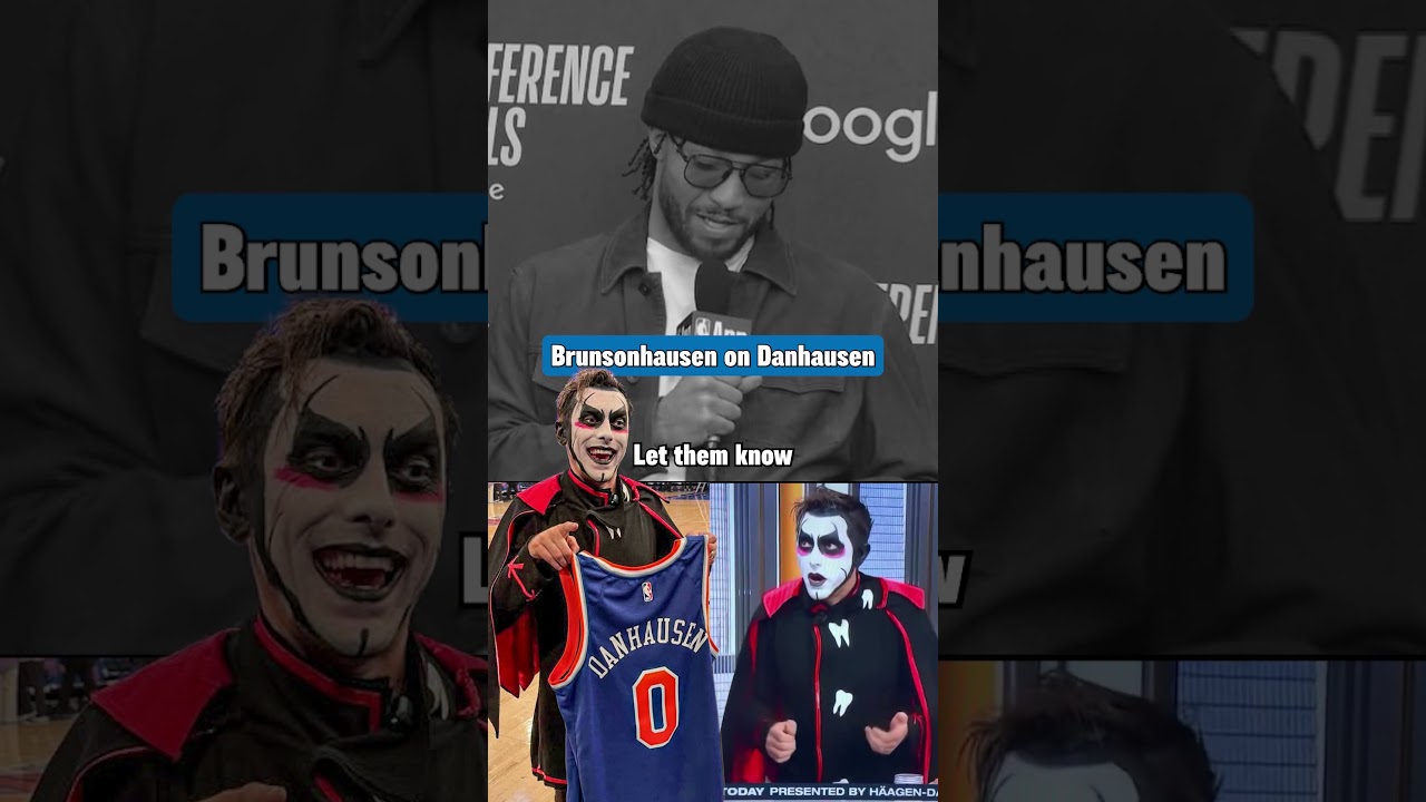 Jalen Brunson, believer of the Danhausen curse?