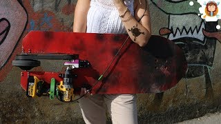 Skate Eléctrico Caseiro com Impressora 3D - (Giantarm D200)