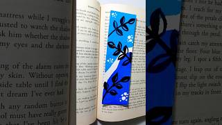 Blue vibes + handmade creativity = the perfect bookmark! 🌿💙 #art #shorts #bookmark #artshorts