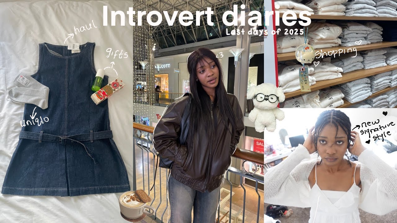 Дневник интроверта: шопинг, подготовка к Новому году, уборка комнаты, покупки одежды, зарисовки и...