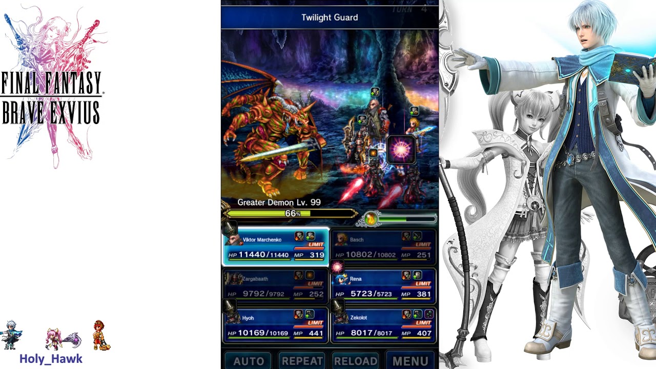 [Final Fantasy Brave Exvius] [Trial] The Color of Heartlessness - Bonus Stage