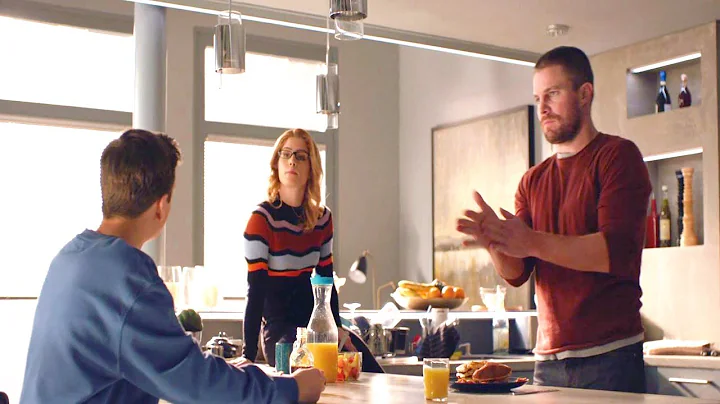 Oliver, Felicity and William [7x13] "You don't ask...
